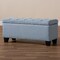 Baxton Studio Fera Light Blue Upholstered Storage Ottoman 154-9275 - alternate 10